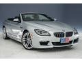 2015 Glacier Silver Metallic BMW 6 Series 640i Convertible  photo #12