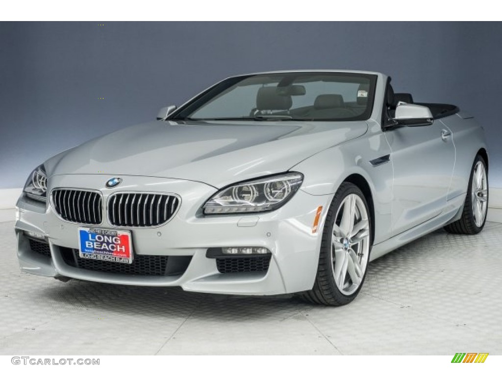 2015 6 Series 640i Convertible - Glacier Silver Metallic / Black photo #28