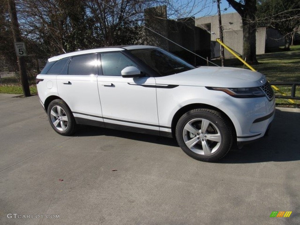 2018 Range Rover Velar S - Yulong White Metallic / Acorn/Ebony photo #1