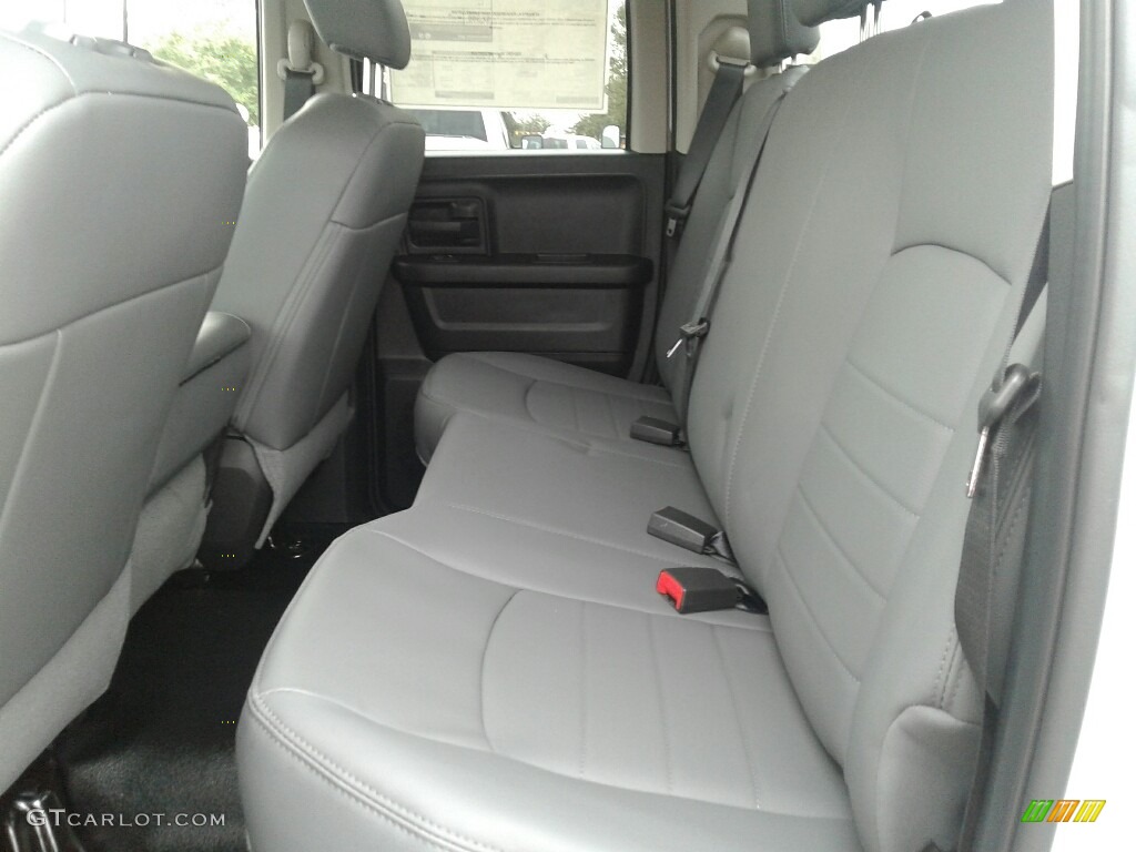 2018 1500 Tradesman Quad Cab - Bright White / Black/Diesel Gray photo #9