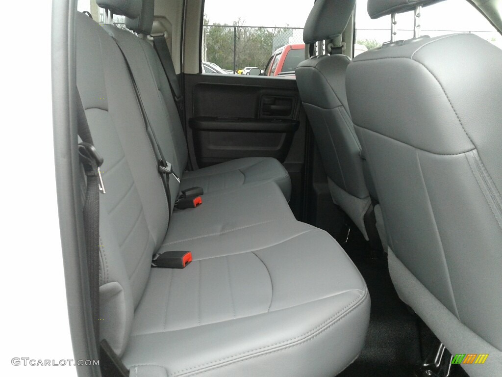 2018 1500 Tradesman Quad Cab - Bright White / Black/Diesel Gray photo #10