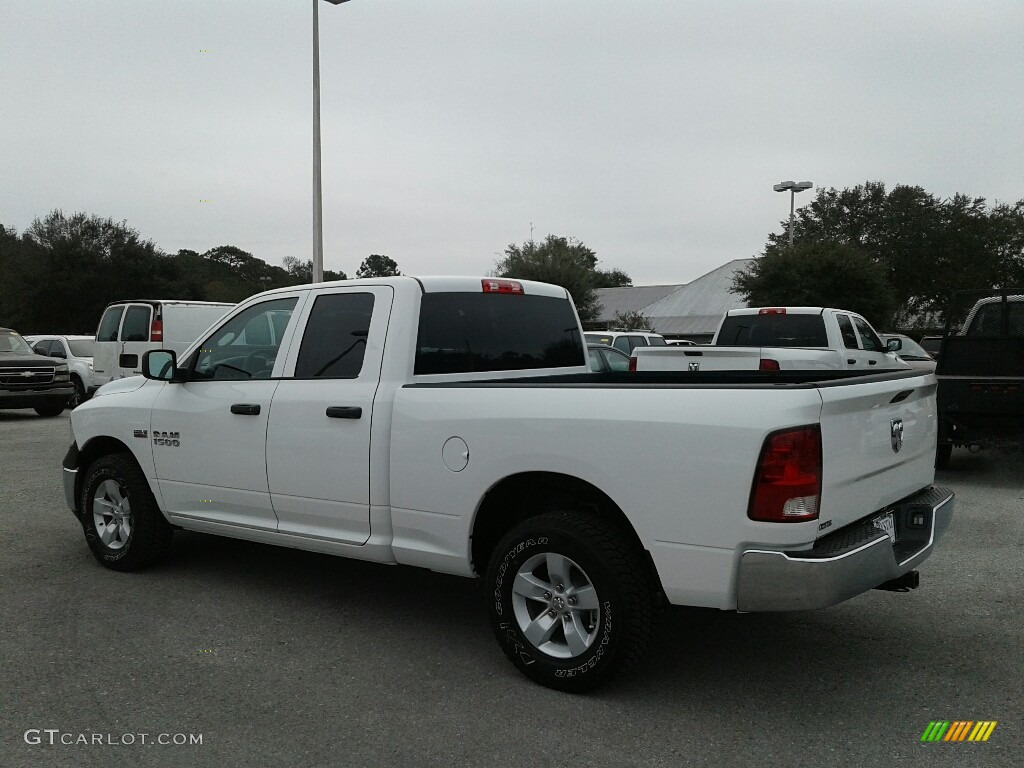 2018 1500 Tradesman Quad Cab - Bright White / Black/Diesel Gray photo #12