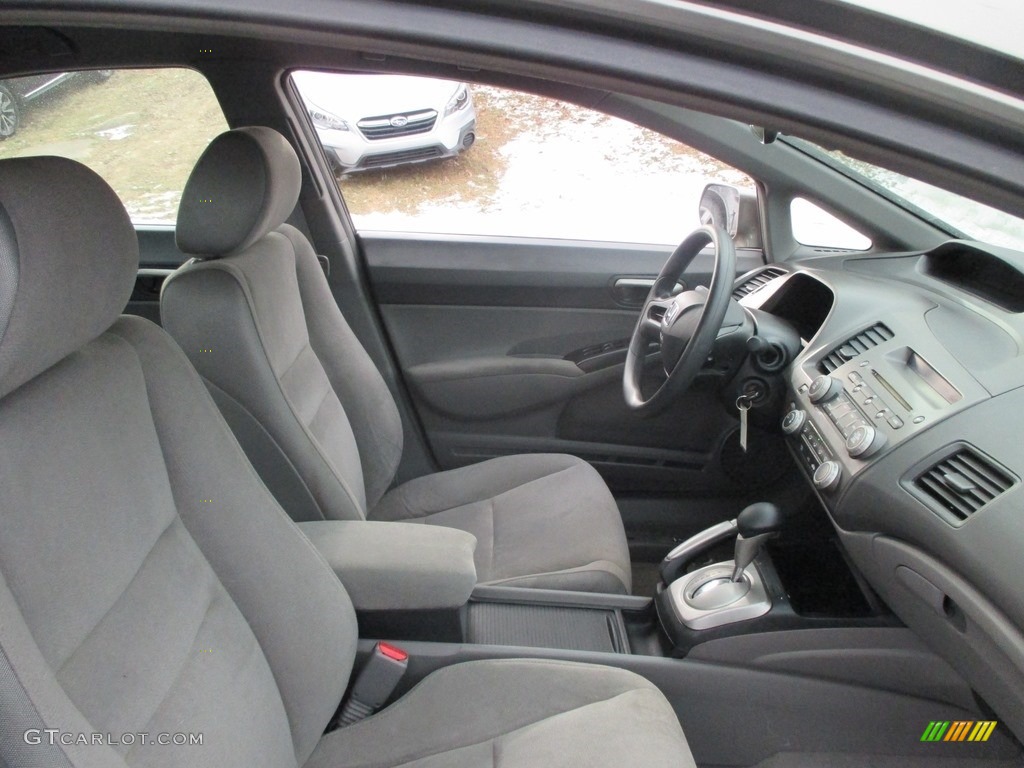 2008 Civic LX Sedan - Borrego Beige Metallic / Gray photo #16