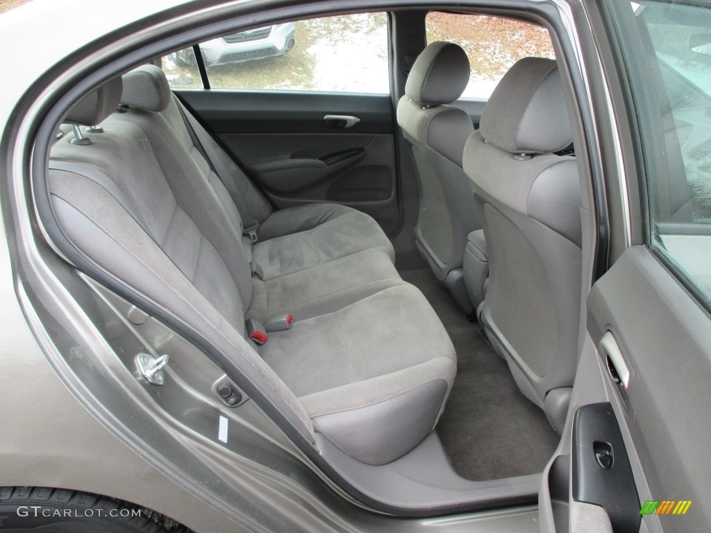 2008 Civic LX Sedan - Borrego Beige Metallic / Gray photo #18