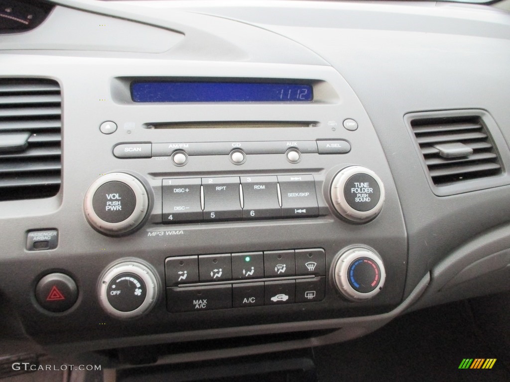 2008 Civic LX Sedan - Borrego Beige Metallic / Gray photo #23