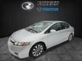 2011 Alabaster Silver Metallic Honda Civic EX Sedan  photo #3