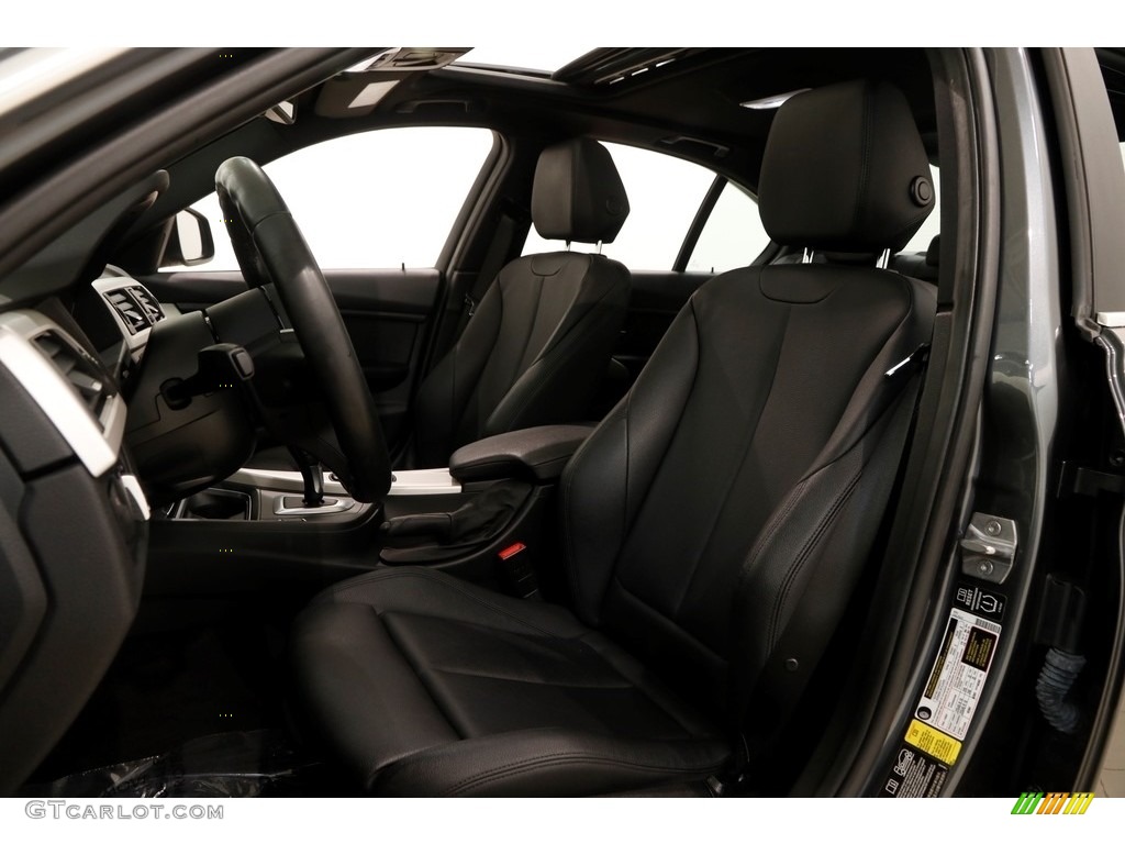 2015 3 Series 320i xDrive Sedan - Mineral Grey Metallic / Black photo #6