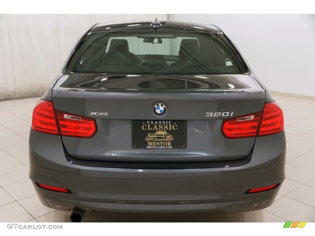 2015 3 Series 320i xDrive Sedan - Mineral Grey Metallic / Black photo #22
