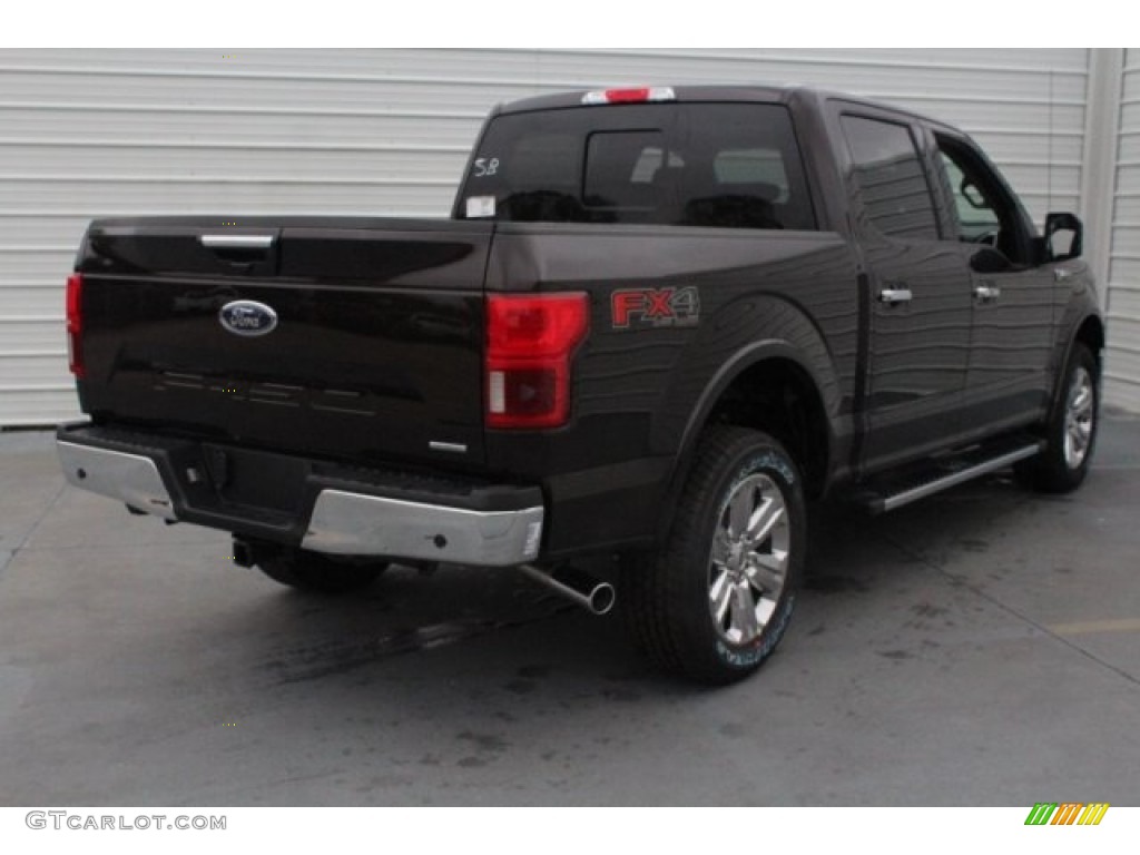 2018 F150 Lariat SuperCrew 4x4 - Magma Red / Black photo #10