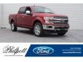 2018 Ruby Red Ford F150 Lariat SuperCrew 4x4  photo #1