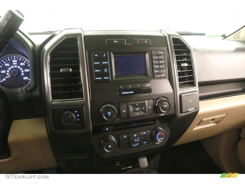 2017 F150 XLT SuperCrew 4x4 - White Gold / Light Camel photo #7