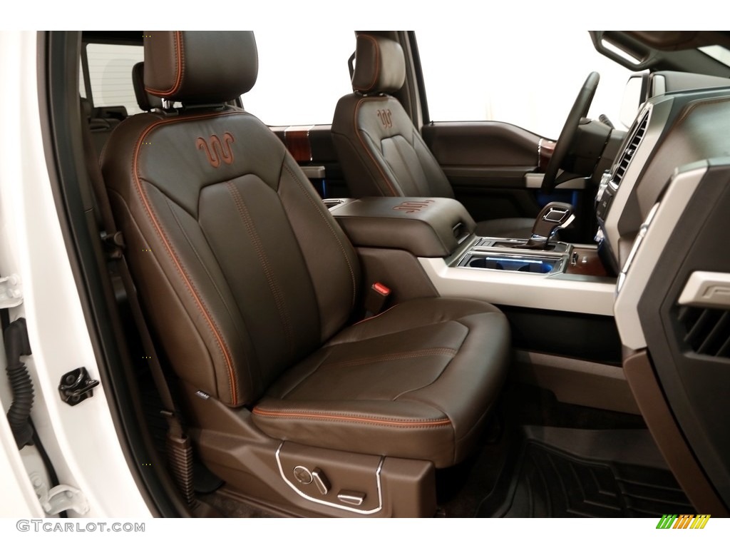 2015 F150 King Ranch SuperCrew 4x4 - White Platinum Tricoat / King Ranch Java/Mesa photo #25