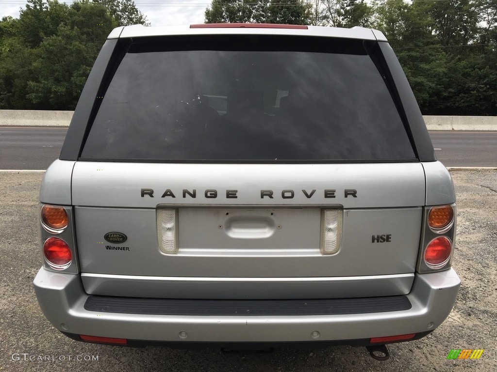 2003 Range Rover HSE - Zambezi Silver Metallic / Charcoal/Jet Black photo #4