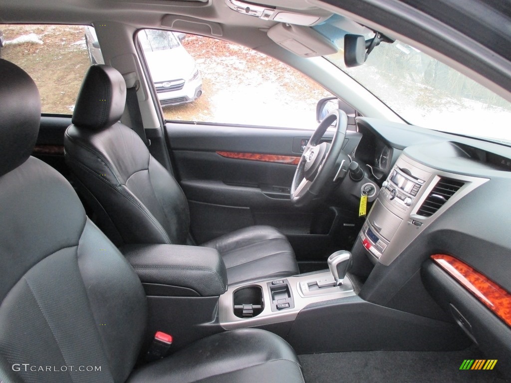 2011 Outback 2.5i Limited Wagon - Graphite Gray Metallic / Off Black photo #17