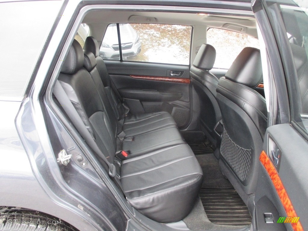 2011 Outback 2.5i Limited Wagon - Graphite Gray Metallic / Off Black photo #19