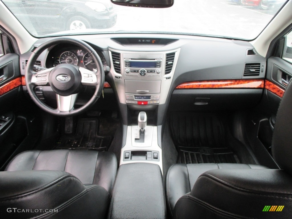 2011 Outback 2.5i Limited Wagon - Graphite Gray Metallic / Off Black photo #25