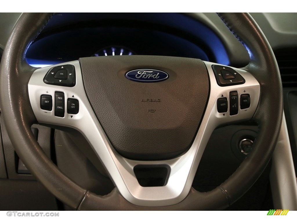 2013 Edge Limited - Mineral Gray Metallic / Medium Light Stone photo #8