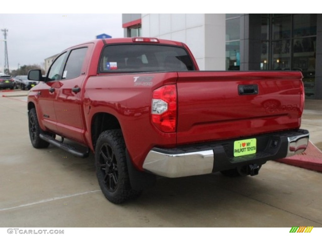 2018 Tundra SR5 CrewMax 4x4 - Barcelona Red Metallic / Graphite photo #6