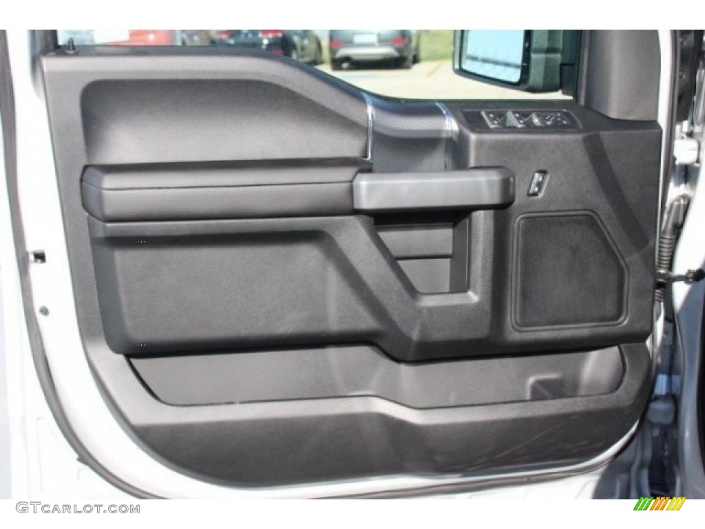 2018 F150 XLT SuperCrew - Ingot Silver / Black photo #8