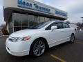 Taffeta White 2008 Honda Civic Si Sedan