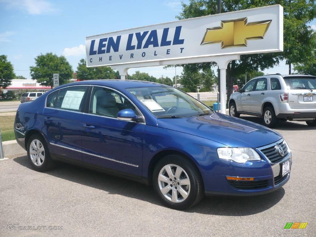 Cobalt Blue Metallic Volkswagen Passat