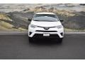 2018 Super White Toyota RAV4 LE AWD  photo #2