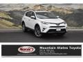 2018 Blizzard White Pearl Toyota RAV4 Limited AWD  photo #1