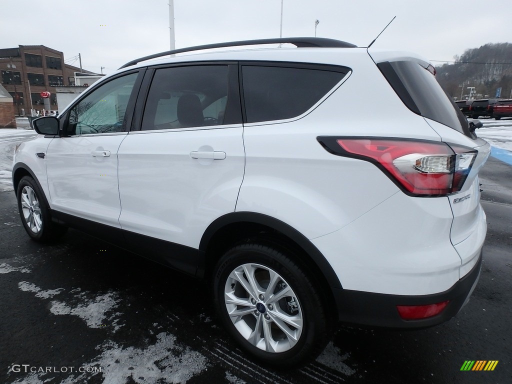 2018 Escape SE 4WD - Oxford White / Charcoal Black photo #6