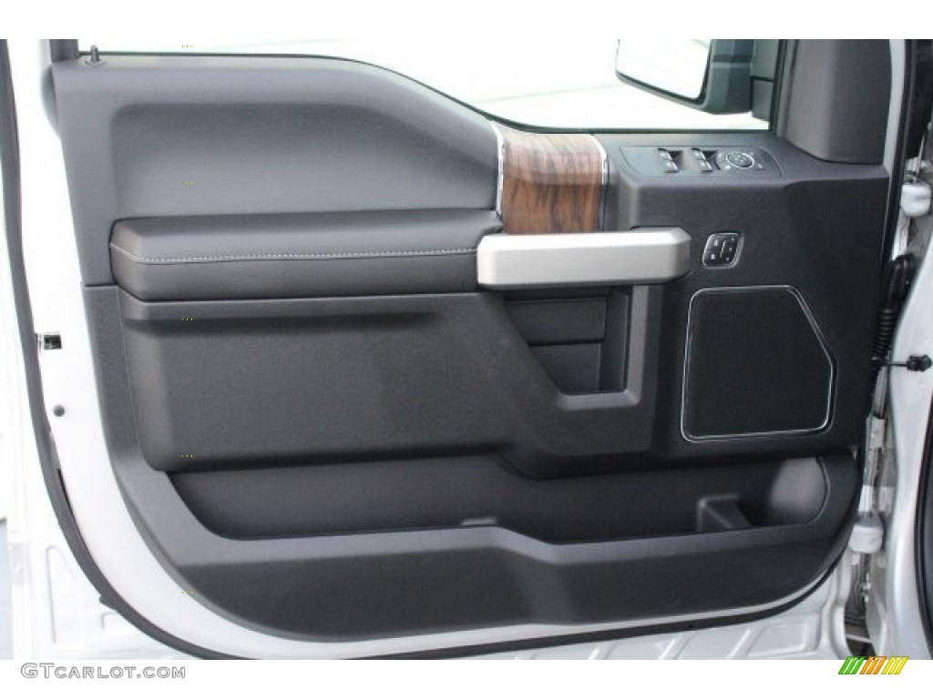 2018 F150 Lariat SuperCrew 4x4 - Ingot Silver / Black photo #10