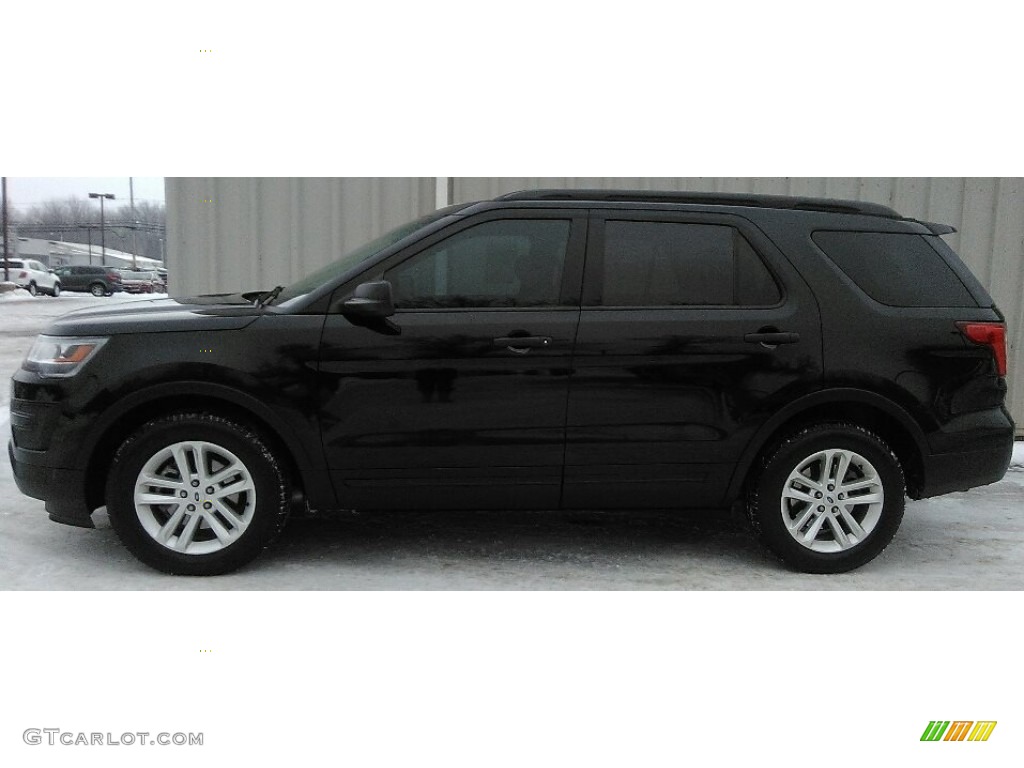 2016 Explorer FWD - Shadow Black / Medium Light Camel photo #2