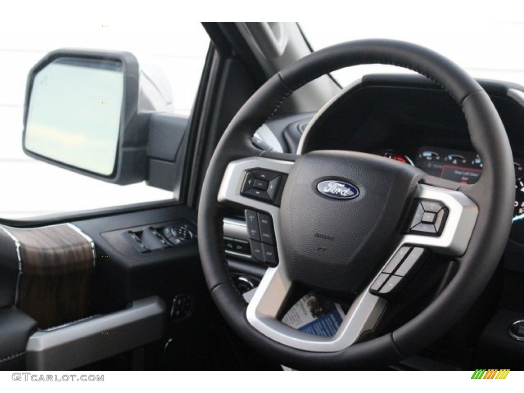 2018 F150 Lariat SuperCrew 4x4 - Ingot Silver / Black photo #24