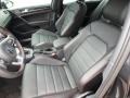 Titan Black Front Seat Photo for 2017 Volkswagen Golf GTI #124792695