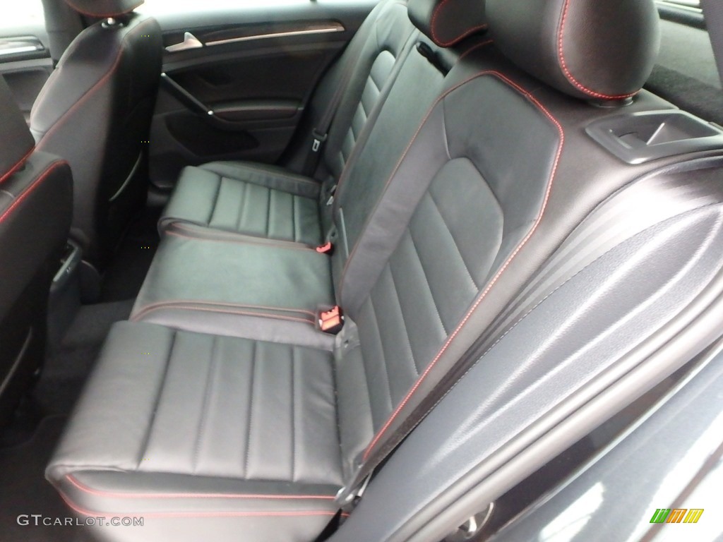 2017 Volkswagen Golf GTI 4-Door 2.0T Autobahn Rear Seat Photos