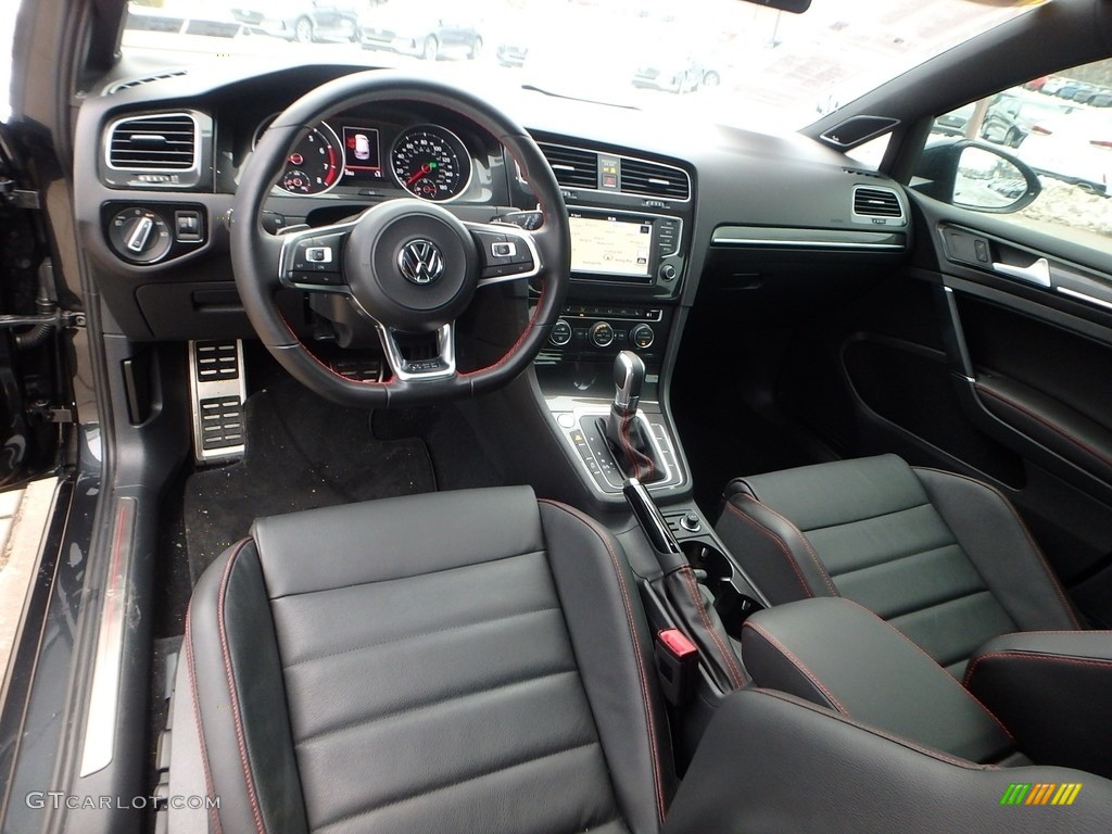 2017 Volkswagen Golf GTI 4-Door 2.0T Autobahn Interior Color Photos