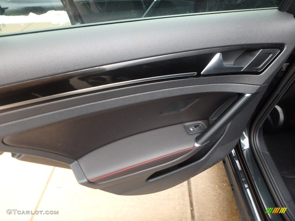 2017 Volkswagen Golf GTI 4-Door 2.0T Autobahn Titan Black Door Panel Photo #124792779