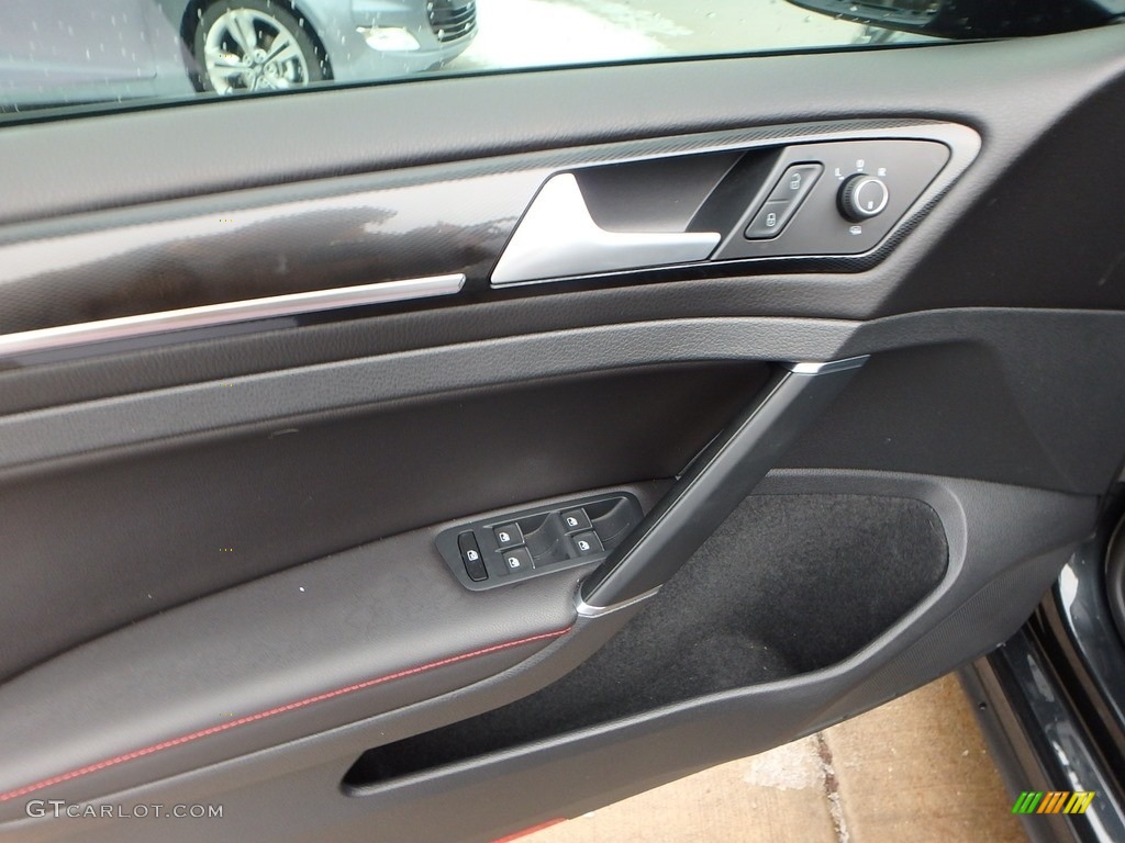 2017 Volkswagen Golf GTI 4-Door 2.0T Autobahn Titan Black Door Panel Photo #124792803