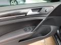 Titan Black 2017 Volkswagen Golf GTI 4-Door 2.0T Autobahn Door Panel