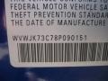 Cobalt Blue Metallic - Passat Turbo Sedan Photo No. 30