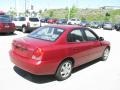 2004 Crimson Dark Red Hyundai Elantra GLS Sedan  photo #6