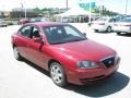 2004 Crimson Dark Red Hyundai Elantra GLS Sedan  photo #8