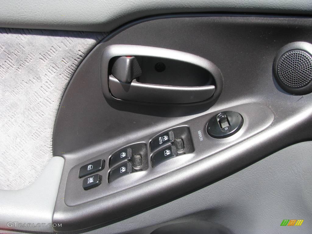 2004 Elantra GLS Sedan - Crimson Dark Red / Gray photo #16