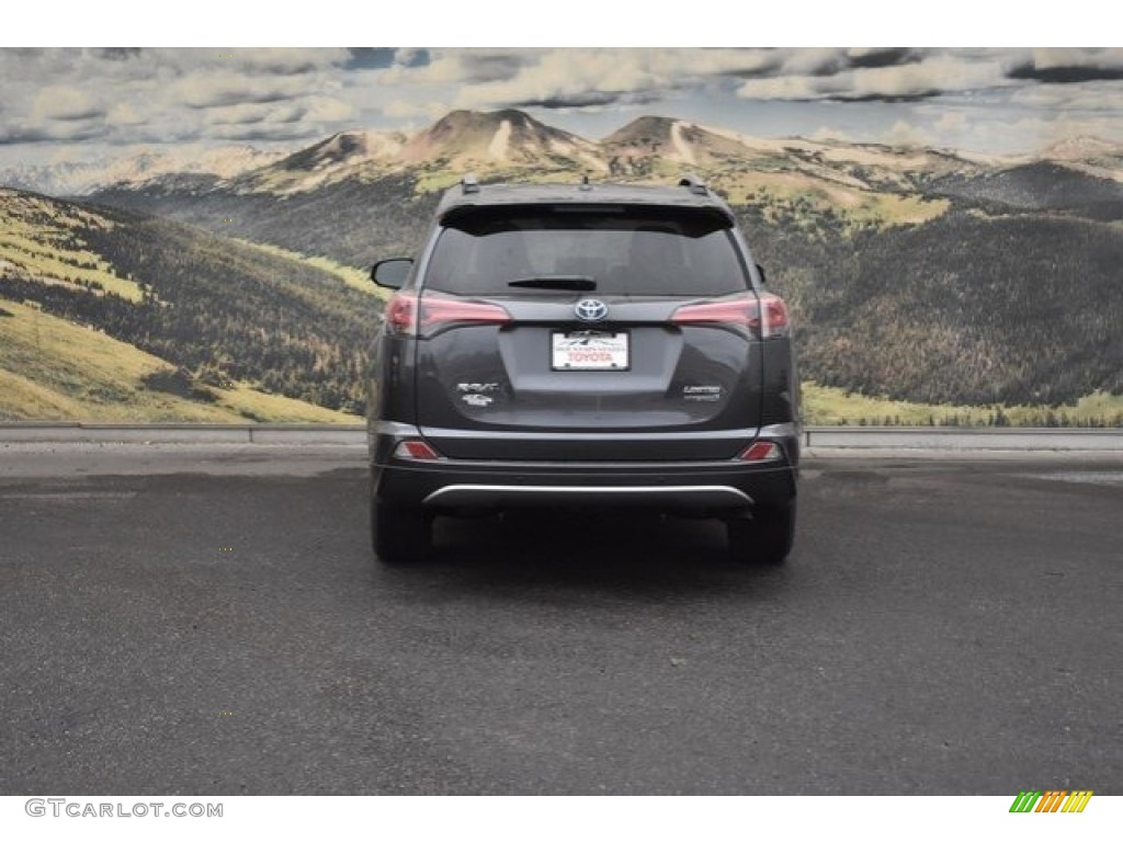 2018 RAV4 Limited AWD Hybrid - Magnetic Gray Metallic / Ash photo #4