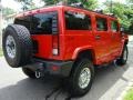 2007 Victory Red Hummer H2 SUV  photo #6