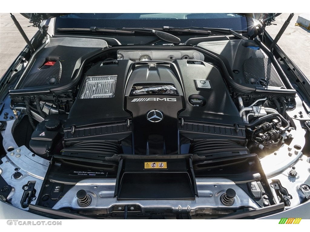2018 Mercedes-Benz E AMG 63 S 4Matic 4.0 Liter AMG biturbo DOHC 32-Valve VVT V8 Engine Photo #124797864