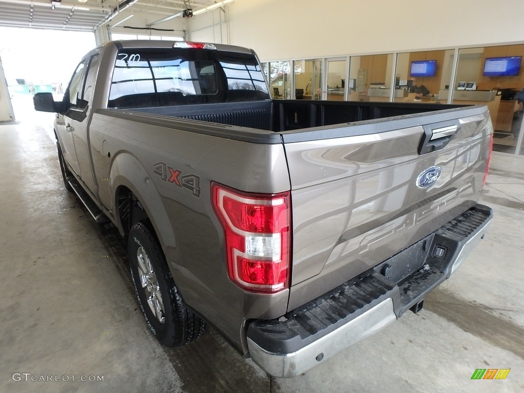 2018 F150 XLT SuperCab 4x4 - Stone Gray / Earth Gray photo #3