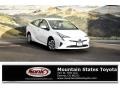 Blizzard White Pearl 2018 Toyota Prius Three