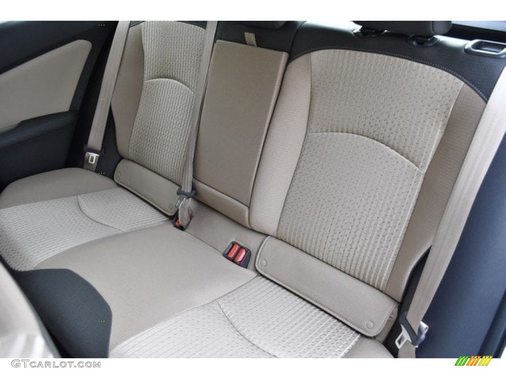 Harvest Beige Interior 2018 Toyota Prius Three Photo #124799973