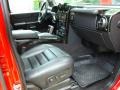 2007 Victory Red Hummer H2 SUV  photo #21