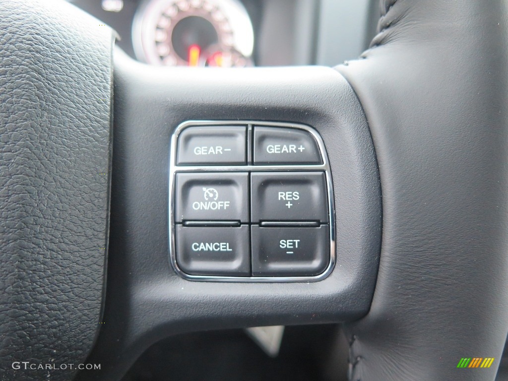 2018 1500 Big Horn Crew Cab 4x4 - Brilliant Black Crystal Pearl / Black/Diesel Gray photo #20