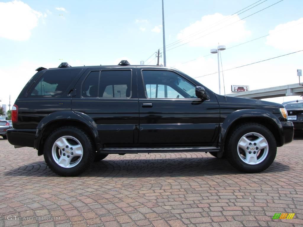 2002 QX4 4x4 - Black Obsidian / Graphite photo #6